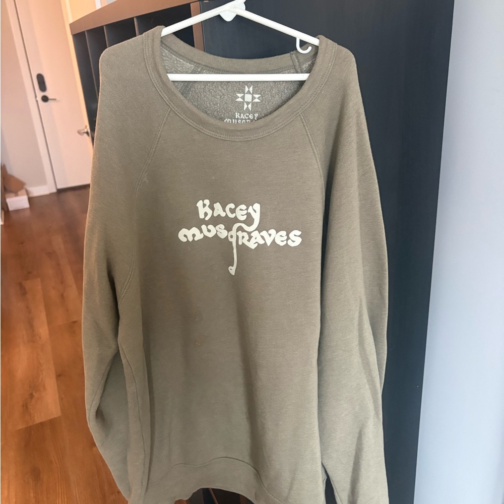 Kacey Musgraves Olive Green Sweater